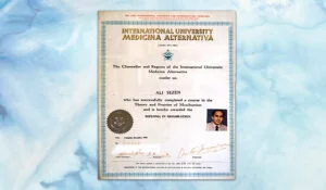 Dr. Ali Sezen Certificate 14