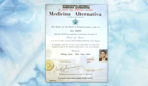 Dr. Ali Sezen Certificate 21
